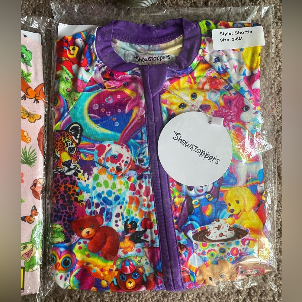 Showstoppers Lisa frank sleeper 3/6 month NEW